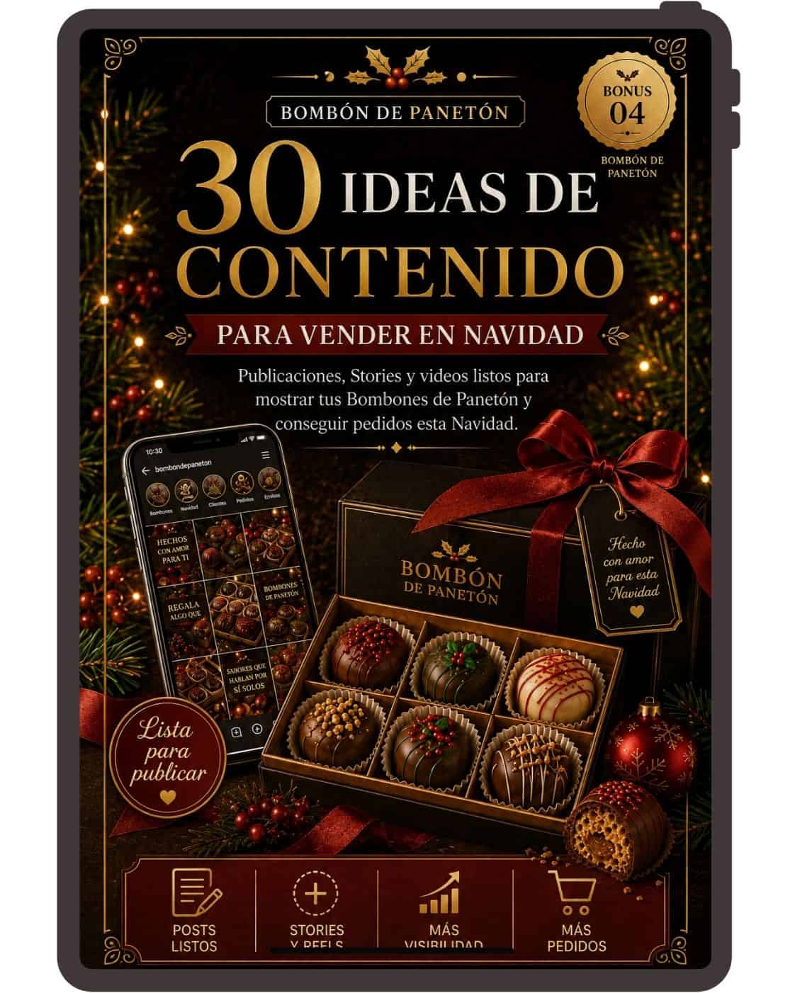 30 Ideas de Contenido para Vender en Navidad